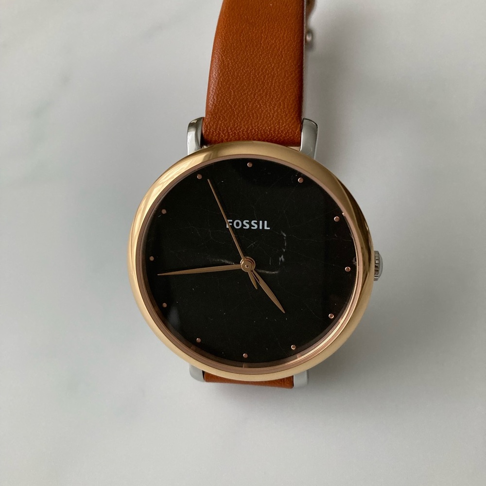 Fossil Jacqueline watch two tone ES4378